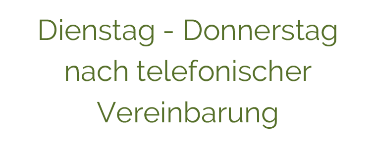 viviora Beratungszeiten